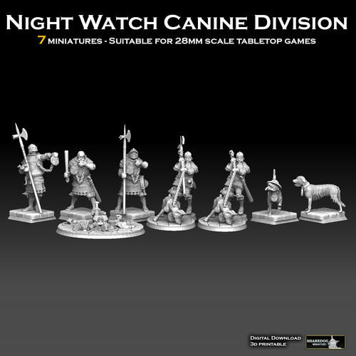 Night Watch Canine Division 3D Print 476061