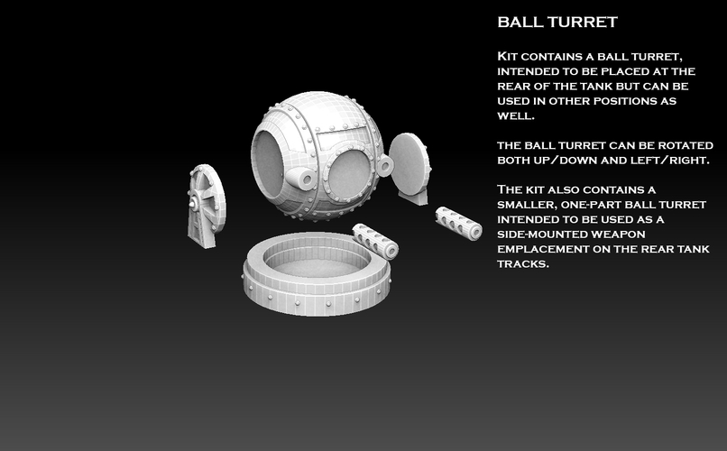 Modular Superheavy Tank 3D Print 476070