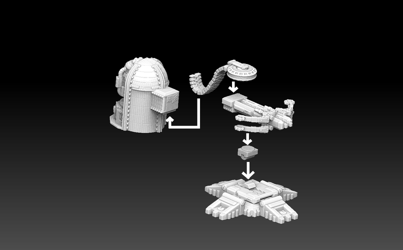 Ballista Rail Gun 3D Print 476107