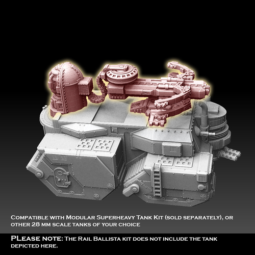 Ballista Rail Gun 3D Print 476110