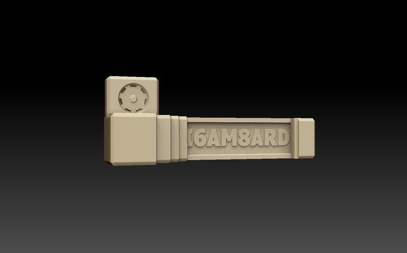 Name Sign Megapack 3D Print 476121