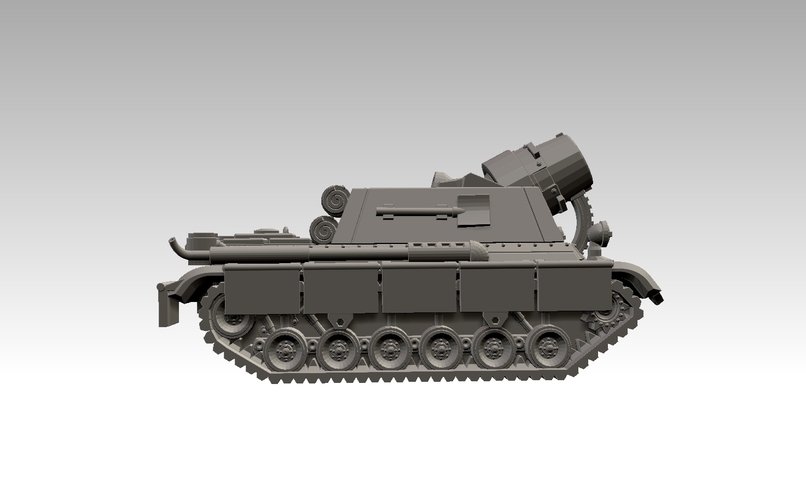 Self-Propelled Artillery 3D Print 476140