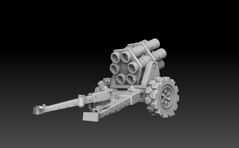Nebelwerfer Artillery 3D Print 476148