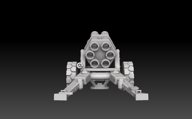 Nebelwerfer Artillery 3D Print 476149