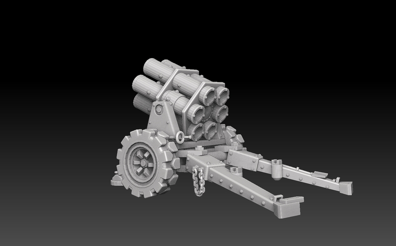 Nebelwerfer Artillery 3D Print 476150