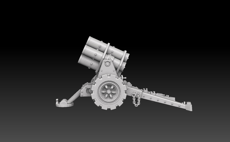 Nebelwerfer Artillery 3D Print 476151