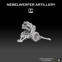 Small Nebelwerfer Artillery 3D Printing 476152