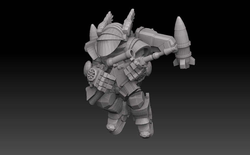 Astroknight Rocketmen Megapack 3D Print 476176