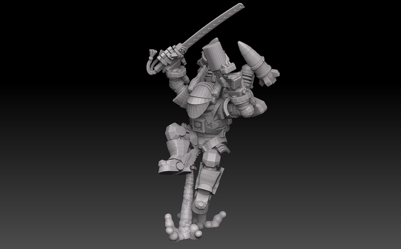 Astroknight Rocketmen Megapack 3D Print 476177