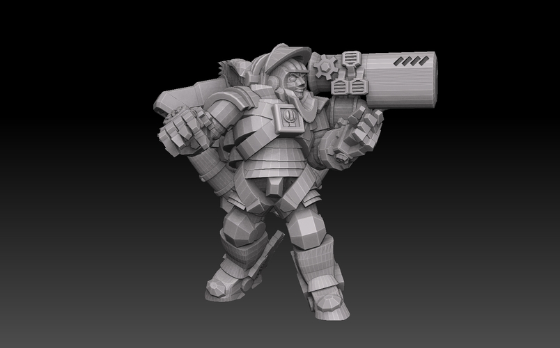 Astroknight Rocketmen Megapack 3D Print 476180