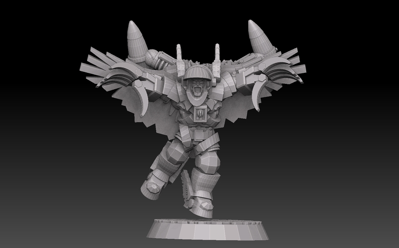 Astroknight Rocketmen Megapack 3D Print 476181