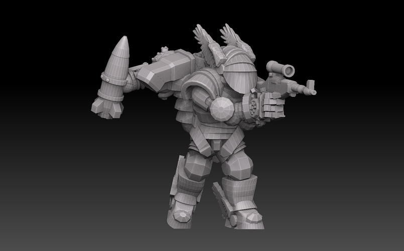 Astroknight Rocketmen Megapack 3D Print 476182