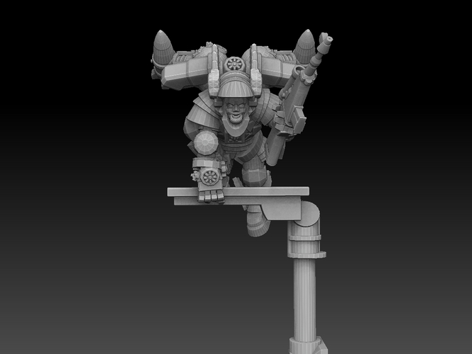 Astroknight Rocketmen Megapack 3D Print 476187