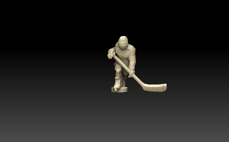 Table Hockey Player Team 3D Print 476198