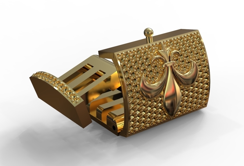 bracelet clasp_ lock18mm X 28mm