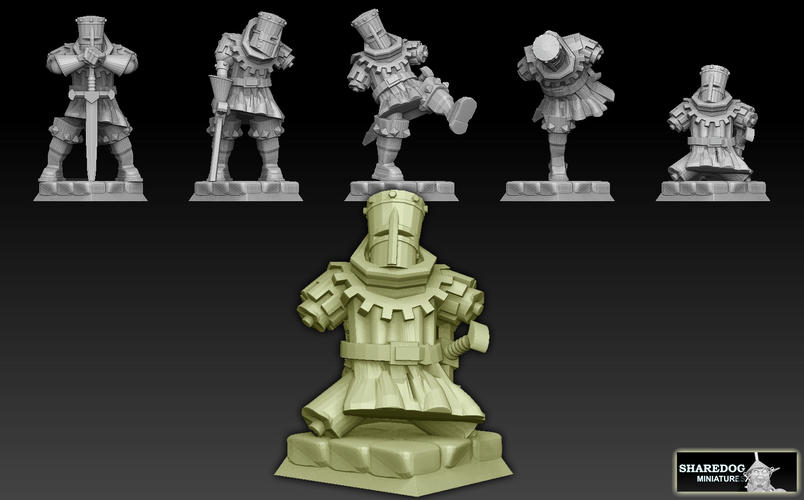 Black Knight 3D Print 476255