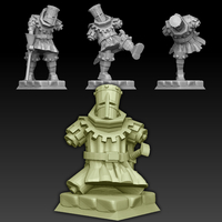 Small Black Knight 3D Printing 476255