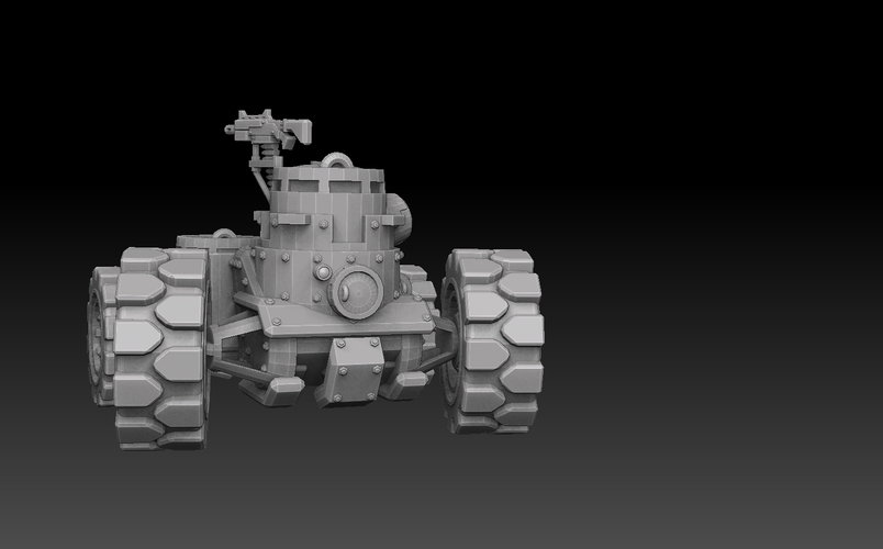 Armored Vehicle Panzer Buggy 3D Print 476256