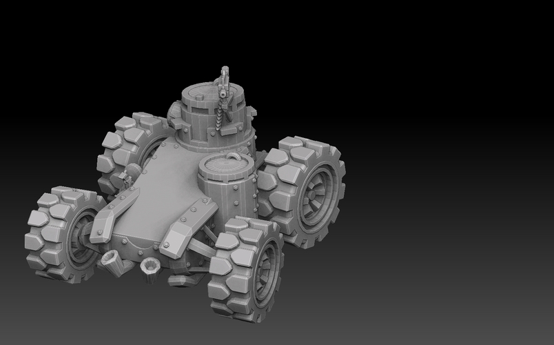 Armored Vehicle Panzer Buggy 3D Print 476258