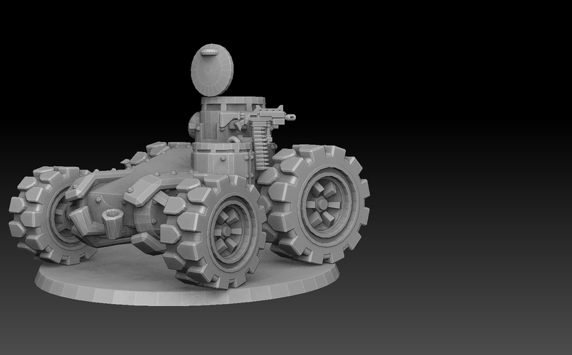 Armored Vehicle Panzer Buggy 3D Print 476259