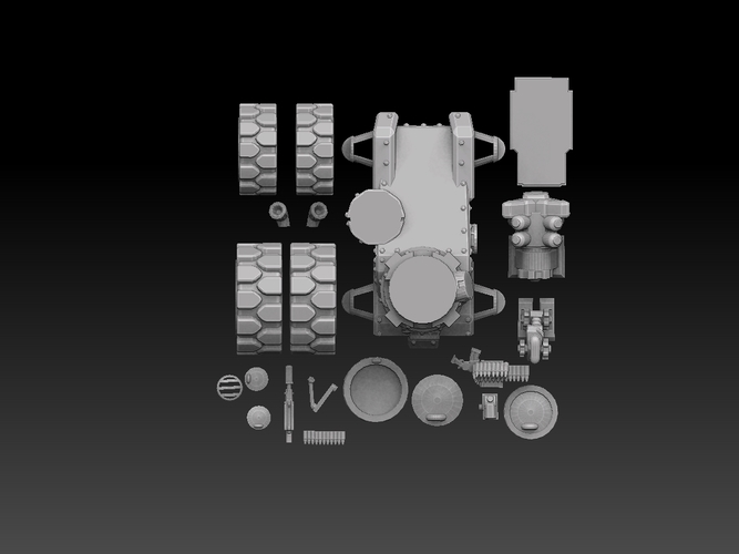 Armored Vehicle Panzer Buggy 3D Print 476260