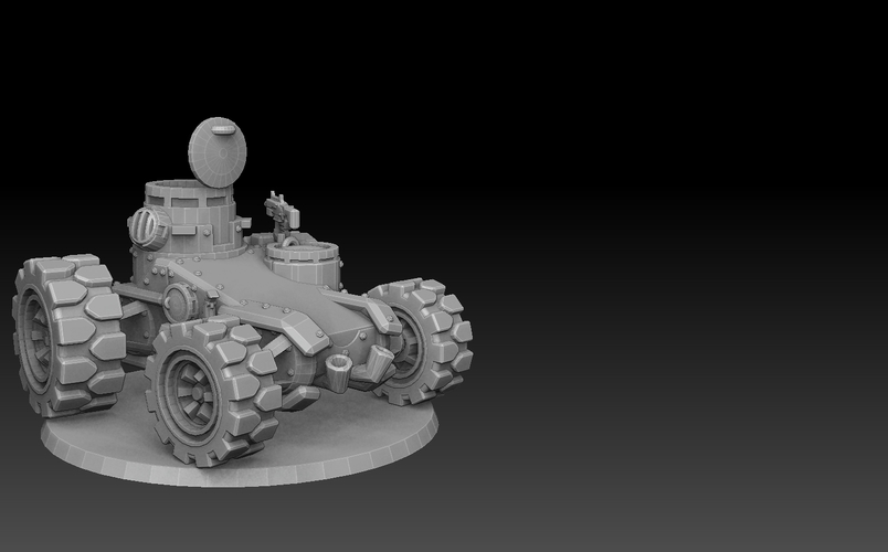 Armored Vehicle Panzer Buggy 3D Print 476262