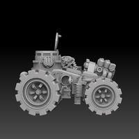 Small Armored Vehicle Panzer Buggy 3D Printing 476263