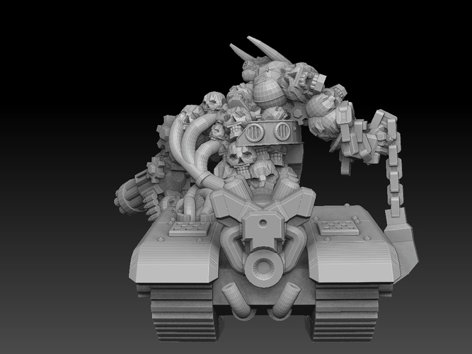 Tank Demon Megapack 3D Print 476265