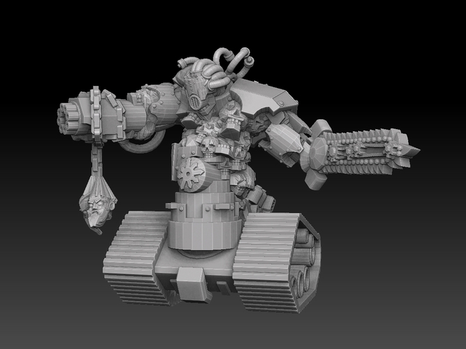 Tank Demon Megapack 3D Print 476269