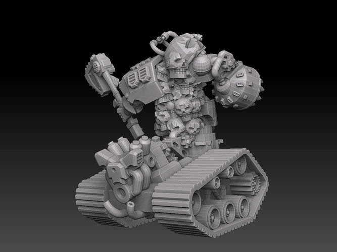 Tank Demon Megapack 3D Print 476274