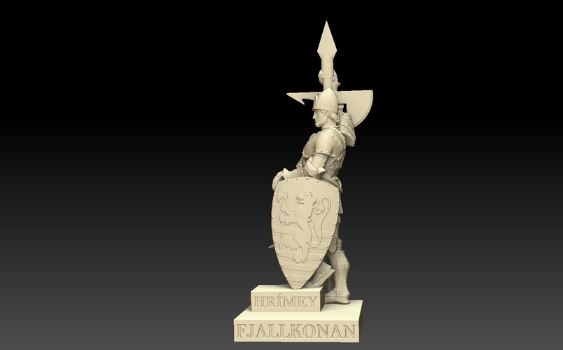 Knight of Iceland 3D Print 476299