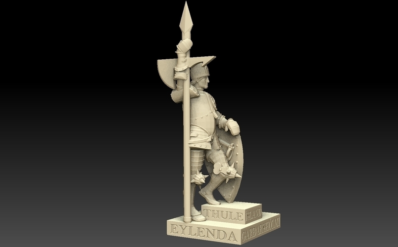 Knight of Iceland 3D Print 476300