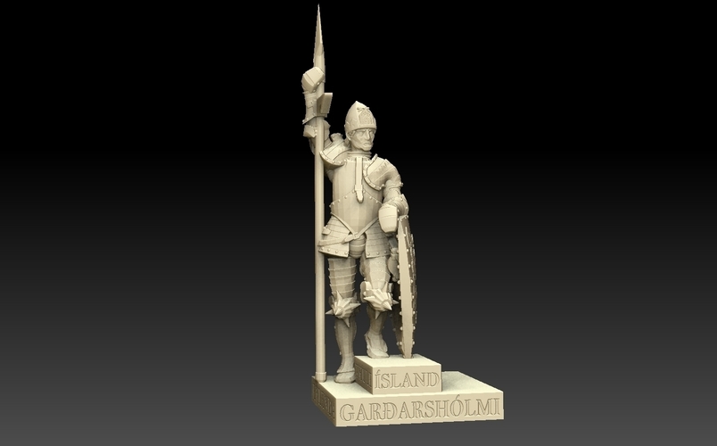 Knight of Iceland 3D Print 476301