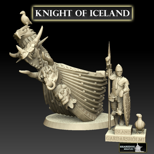 Knight of Iceland 3D Print 476304