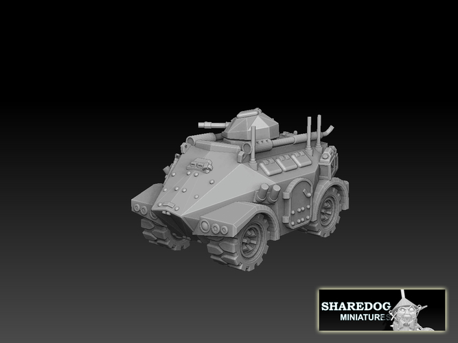 Panhard M3 3D Print 476305