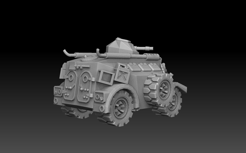 Panhard M3 3D Print 476306