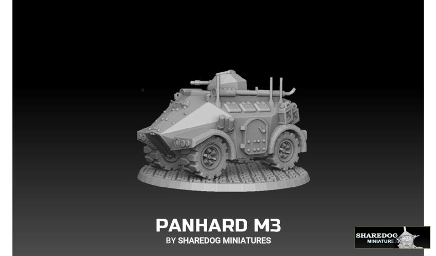 Panhard M3 3D Print 476308