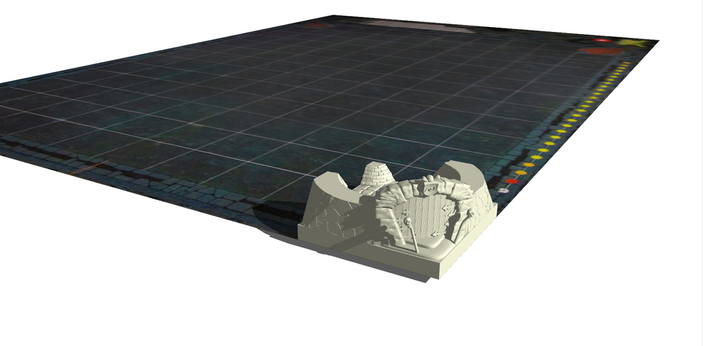 Drakborgen 3D Tiles Corner Tower Pack 3D Print 476338