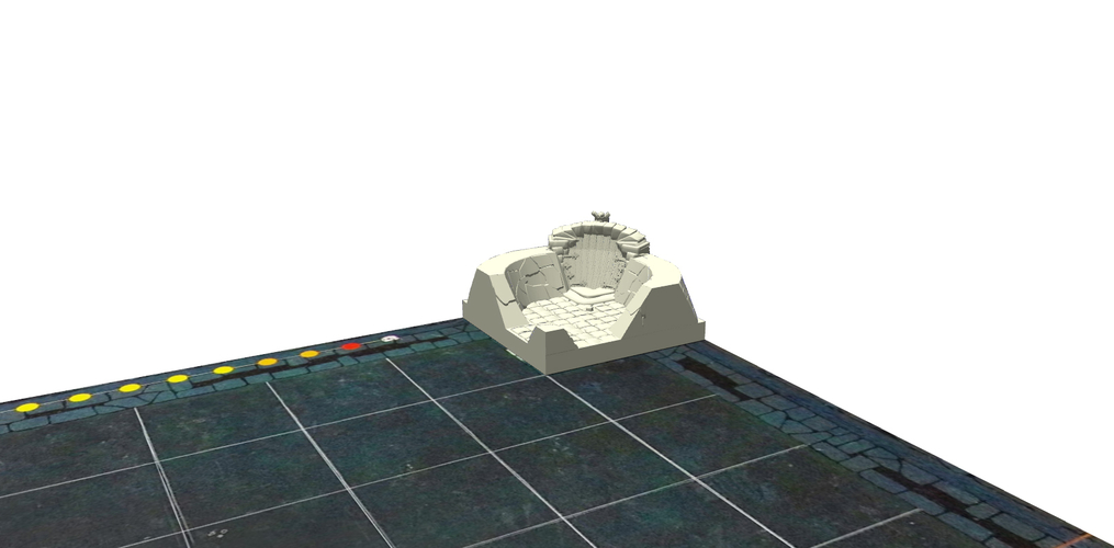 Drakborgen 3D Tiles Corner Tower Pack 3D Print 476339