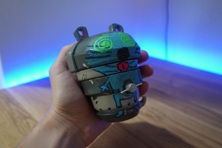 Mouser (P̵o̵w̵d̵e̵r̵ Jinx's grenade from Arcane) 3D Print 476352