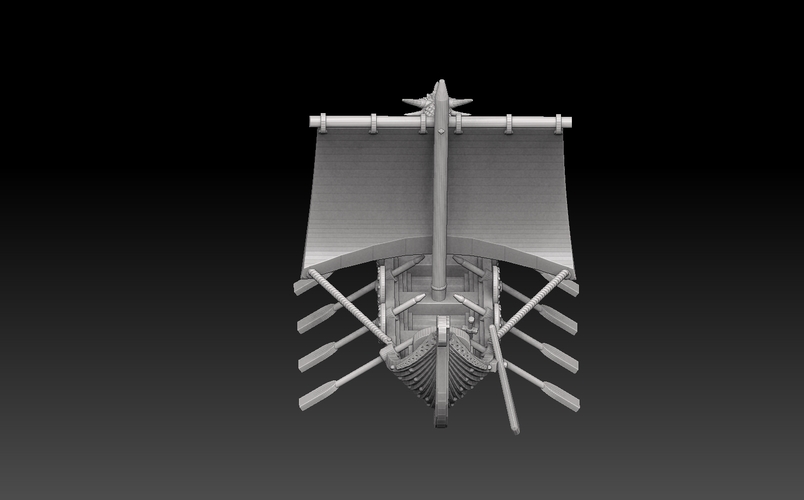 Naglfar Viking Longship 3D Print 476365