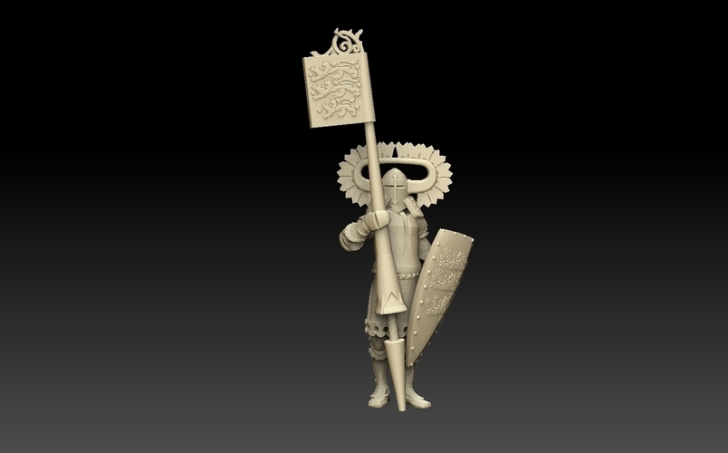 Knight of Denmark 3D Print 476378
