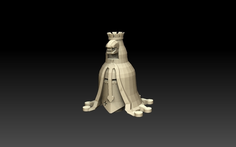 Knight of Denmark 3D Print 476380