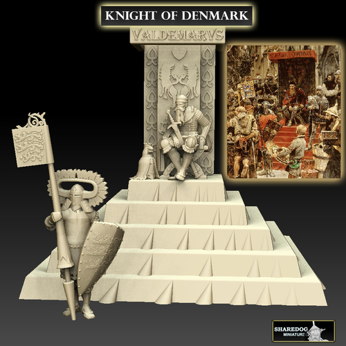 Knight of Denmark 3D Print 476387