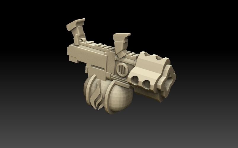Gun Megapack 3D Print 476391