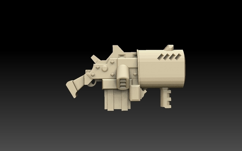 Gun Megapack 3D Print 476392