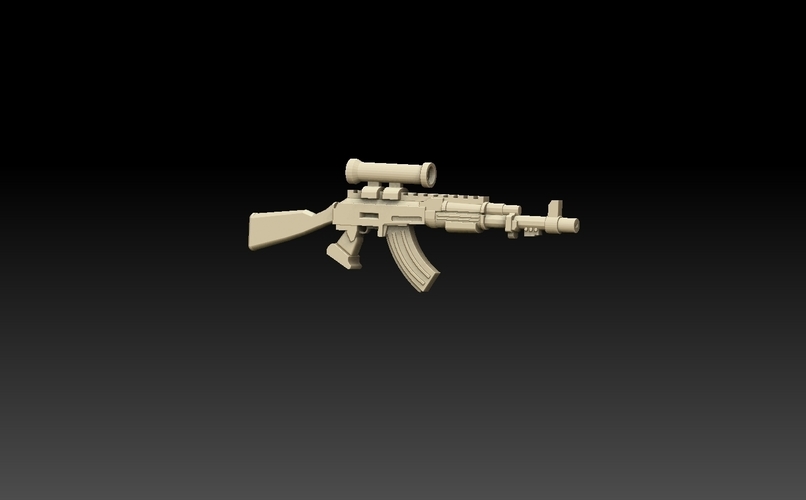 Gun Megapack 3D Print 476403