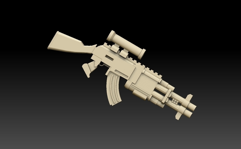 Gun Megapack 3D Print 476405