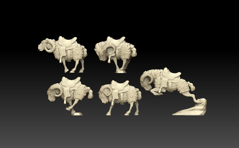 Ram Knights Megapack 3D Print 476434