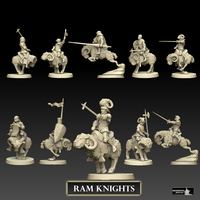 Small Ram Knights Megapack 3D Printing 476453